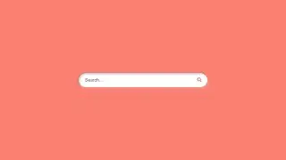 How To Make an Animated Search Box Using HTML And CSS | Website Search Bar