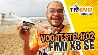 DRONE FIMI X8 SE VOO TESTE PARTE #02 BOM E BARATO COM GIMBAL C&Acirc;MERA 4K GPS BRUSHLESS BRASIL