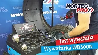 Nortec PRO WB300N - sprawdzenie wyważarki | wheel balancer checking