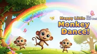 Little Monkey Wiggle & Spin 🐵🎵 | Interactive Kids Song