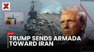 US-Iran Nuclear War Live:  Washington Tehran tensions spike after U.S. armada move| NewsX World