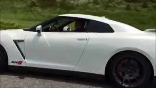 AMS Alpha 9 GTR (1050 HP) Downshifts and Hard Acceleration
