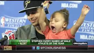 Stephen Curry named 2015 AP Male Athlete of the Year