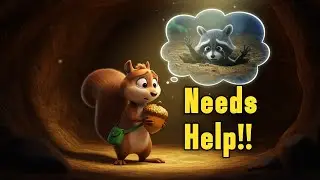 The Great Nut Hunt | A Moral Animated Kids Story