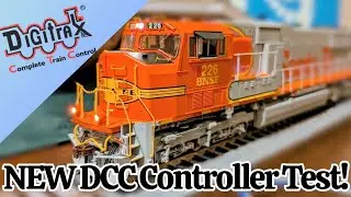NEW DCC Digitrax Zephyr DCS52 controller test