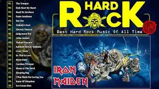Iron Maiden, Megadeth, Ozzy Osbourne, Cinderella, Dio - HARD ROCK - Best Hard Rock Music Of All Time