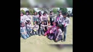 Holi Celebration At Vivekanand Public School Lakhnaur , Rewari