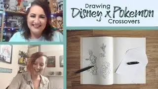 Disney x Pokemon?!? FAN ART Crossover DRAWINGS ft. Kimmy's Shrine