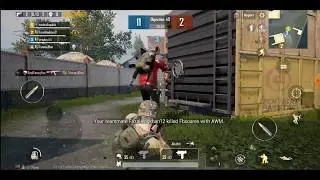 PUBG Game Play on HDR Ultra - Sharp Aqous R2