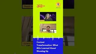 Content Transformation: What Mile learned about showing up?