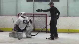 Jack Eselius Goaltending Warm Up & Training Feb 2017