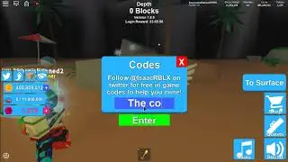 New Code In Mining Simulator (SHINIES UPDATE)