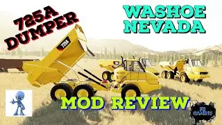 725A Dumper By: genamsk/Mod Review/Map Washoe Nevada by ALiEN JiM/ Farming simulator 19