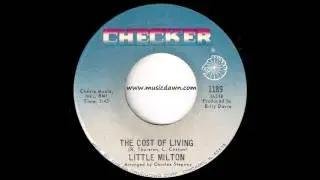 Little Milton - The Cost Of Living [Checker] 1967 Deep Soul Blues 45