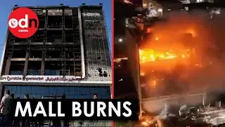 Deadly Fire Rips Through Shopping Centre in Iraq