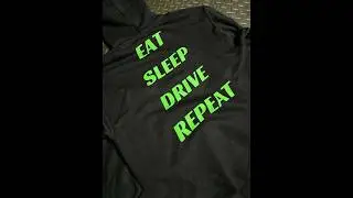 Eat, Sleep, Drive, Repeat 🛞🔁 #curbappeal #artinmotion #clothes #clothing #hoodie #apparel #shorts