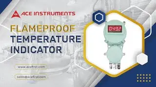 Flameproof Digital Temperature Indicator for pharma plants,bulk drug units & industrial applications