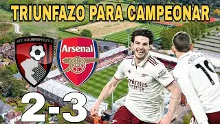 A resounding victory to clinch the championship | Bournemouth 2 Arsenal 3