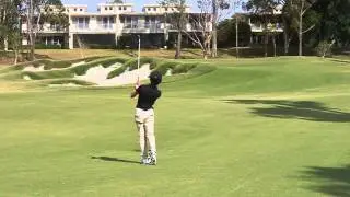 [Australian Golf Schools _ ANK GOLF] Jae Young Han goes on the green for two!