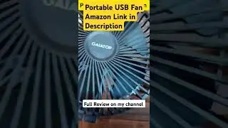 Portable USB Fan #shorts
