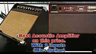 Carlsbro Sherwood 20R | Acoustic Guitar Amplifier Unboxing | Small Review | HINDI