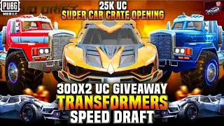 Transformers Speed Drift | 300x2 UC Giveaway | Super Car Crate Opening | transformers crate opening