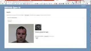 BRIVAS Biometric OPENiD Logs Into SourceForge.com