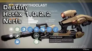 Nerfed! Hotfix 1.0.2.2 Impressions - Destiny