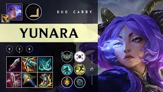 Yunara Carry vs Aphelios - KR Challenger Patch 25.22