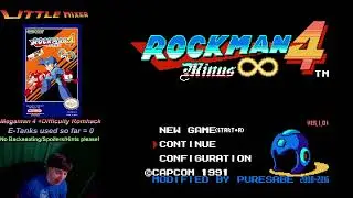 Megaman 4 Minus Infinity - NES - Romhack - First Time Playing