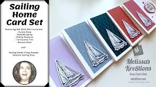 Sailing Home Card Set | 2019-2021 In Colors | MKre8tions | Stampin' Up!&reg;️