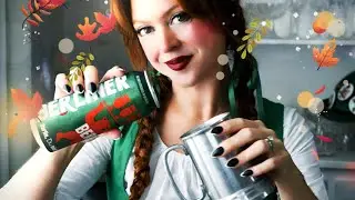 ASMR | 👩‍🦰 Jealous Oktoberfest Barmaid Takes Your Order 🍺 (ROLEPLAY)