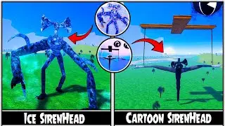 How To Get Ice & Cartoon SirenHead Badge & Morph In Tiny Universe Roleplay [NEW UPDATE] - Roblox