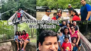Labor Day Weekend Outing With Friends || Tallulah Gorge State Park || Travel Vlog | Indian NRI Vlogs