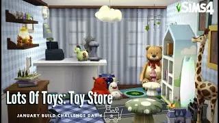 Toy Store || Lots Of Toys Day 4 || HeraldSims Challenge || Sims 4