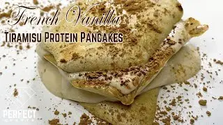 Decadent DIESEL French Vanilla Tiramisu Protein Pancakes