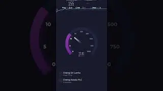 Dialog 4G LTE Speed Test on Google Pixel 7 Pro