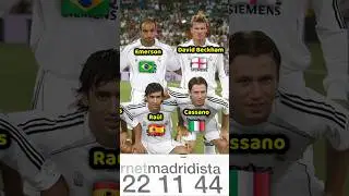Real Madrid Legends 2006/2007#footballlegends #halamadrid