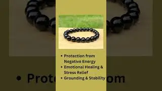Order black obsidian bracelet #diamond #jewelryaccessory #goodenergy #gemquality #jewelry