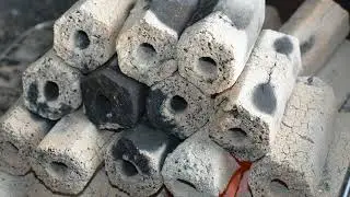 Coconut Charcoal Sticks Grilling Barbecue Outdoor Cooking