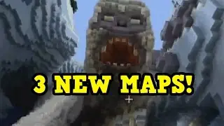 Minecraft Glide - 3 KRAKEN, DRAGON & YETI GAMEPLAY!