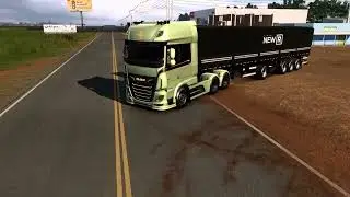 DAF XF 530 EDI&Ccedil;&Atilde;O FENATRAN 2025 BOTANDO PRESS&Atilde;O NO MS!!! 🚛 #eurotrucksimulator2 #maparbr  #gameplay 