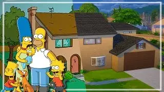The Sims 4 Speed Build (NoCC) || The Simpsons House