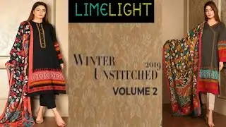 Latest Limelight Winter Volume With Price | Limelight Unstitched Collection |Limelight New Arrivals