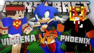 SONIC NO MINECRAFT?! - Ft. Vilhena (Minecraft)
