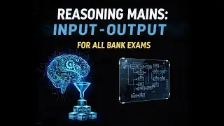 MACHINE INPUT OUTPUT #3 || REASONING MAINS || #banking #sbipo #ibpspo #rrbpo 