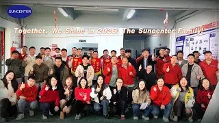 Together, We Shine in 2026! The Suncenter Family #happynewyear #highpressuremachine #pressuretesting