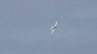 Illinois Natural History Survey plane at Two Rivers Refuge
