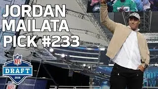 Australian Rugby Player Jordan Mailata Gets Selected by Eagles | 2018 NFL Draft