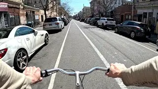 Brooklyn Bike Ride POV - Bushwick to Glendale